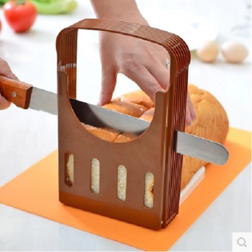 Bread Cutter Slicer Guide for Homemade Safe Adjustable Toast - Picture 3 of 3