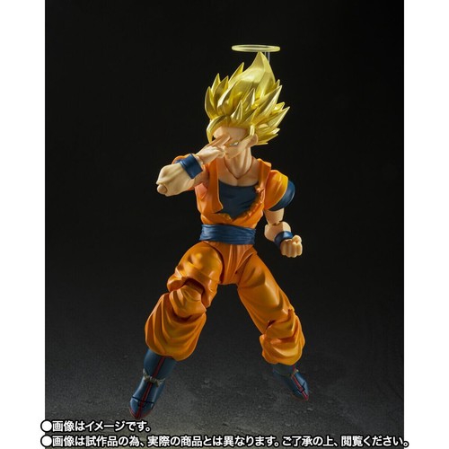 BANDAI S.H.Figuarts Dragonball Super Saiyan 2 SS2 Son Goku Action Figure JAPAN - Picture 9 of 11