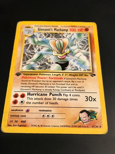 Complete Your Set - 1st Edition Gym Challenge WOTC 2000 Pokemon Cards - Pick - Picture 7 of 137