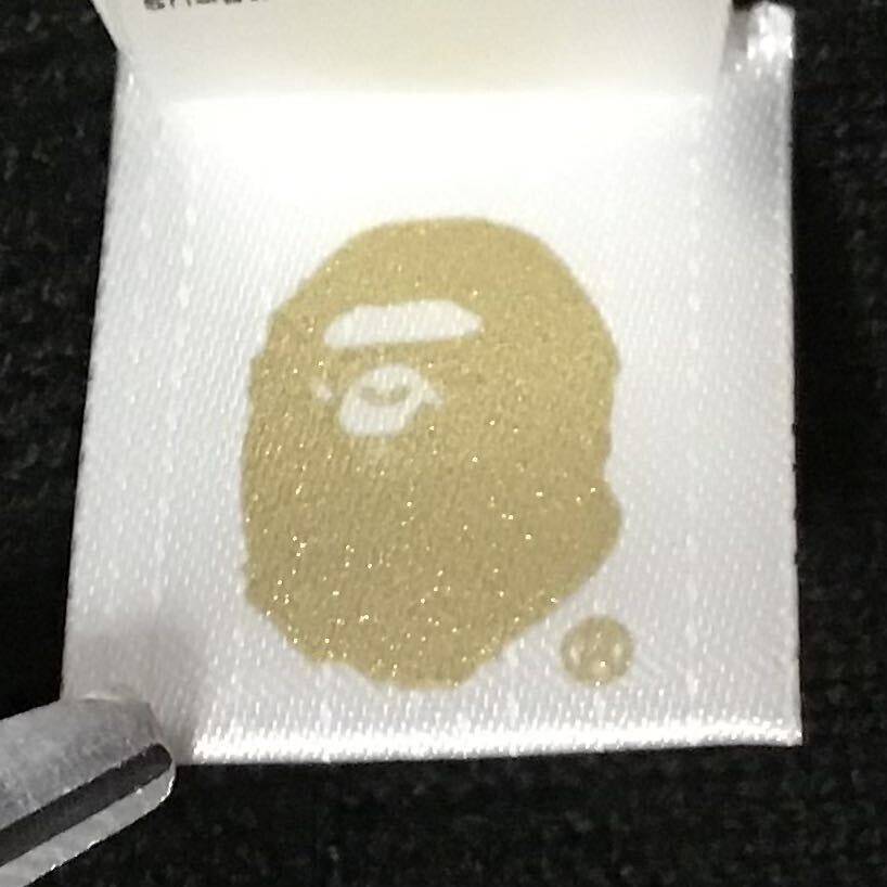 Crystal Stone BAPE STA LOGO beanie knit cap APE STAR Black A