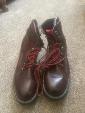 Vibram Brown Leather Men’s Ankle Boot Size 10.5M Wolverine W40044