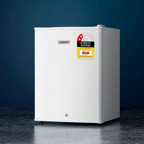 Devanti 60L Upright Freezer Fridge White - Picture 7 of 7