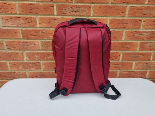 New, Swiss Goose Waterproof USB Travel Red Backpack Rucksack. Swiss Goose Laptop - Picture 15 of 24