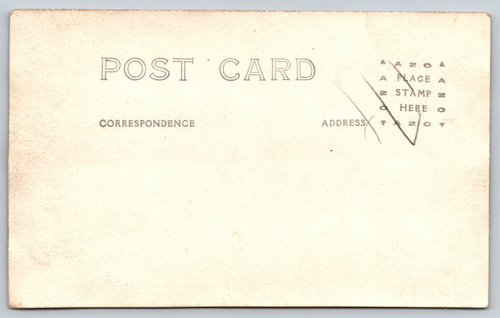 Postcard RPPC Lady Driving Model T Two Cowboys Leaning Ranch - Picture 2 of 2