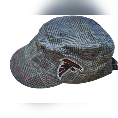 NFL Atlanta Falcons Damas Inspirado Militar Fútbol A Cuadros Ajustable Sombrero a Presión - Imagen 1 de 10