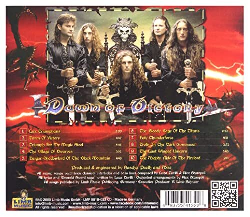RHAPSODY - DAWN OF VICTORY - New CD - D3z - Bild 2 von 2