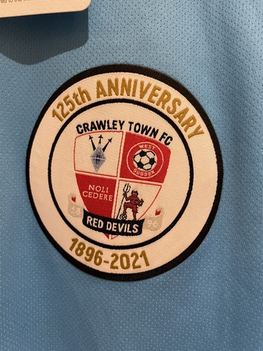 Crawley Town 2021/22 125 Year Anniversary Away Shirt Men’s Medium BNWT - Bild 7 von 7