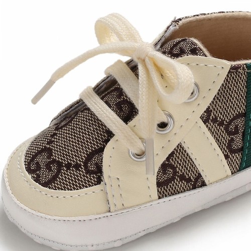 Recién Nacido Bebé Niño Cuna Zapatos Infante Blanco Bule PreWalker Entrenadores Goma Tenis - Imagen 32 de 40