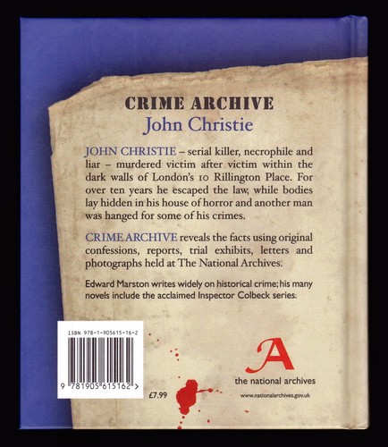 Edward Marston, John Christie, National Archives, 2007 - 1st / 1st - Foto 2 di 3