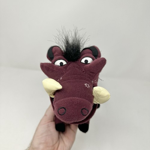 Vtg Disney Lion King Broadway Pumbaa Plush Warthog Toy 7” - Picture 3 of 14