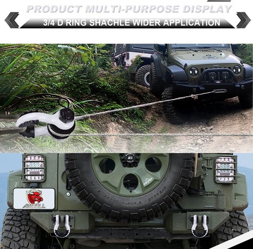 2 Pack Offroad Snatch Blocks with 22,000lb Strength - Essential Towing Accessory - Picture 9 of 9