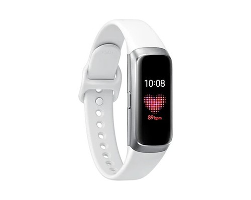 Samsung Galaxy Fit Fitness Activity Tracker Wrist Band SM-R370N - Silver - New - 第 1/8 張圖片