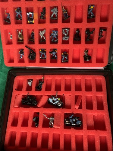 Warhammer Soldier Figurines In Case Lot Of 50+ Pieces Games Workshop Parts - Bild 8 von 15