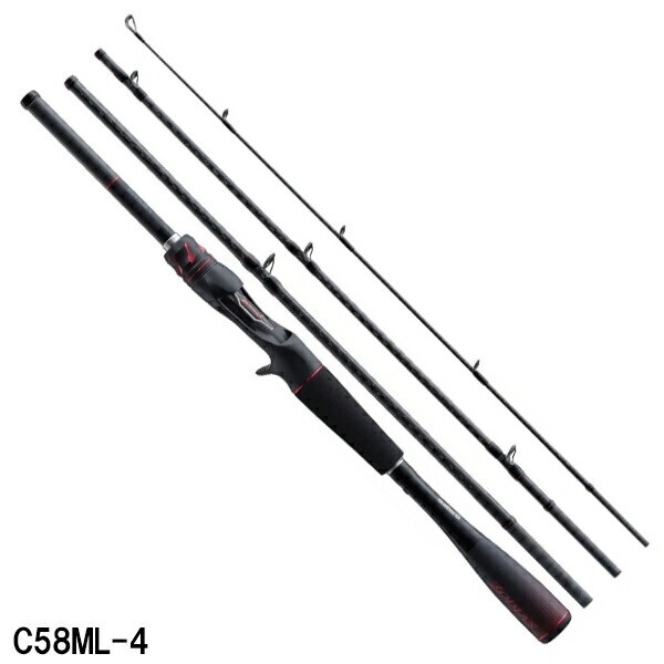 NEW)Shimano Rod 21 Zodias Pack Rod C58ML-4 high-performance