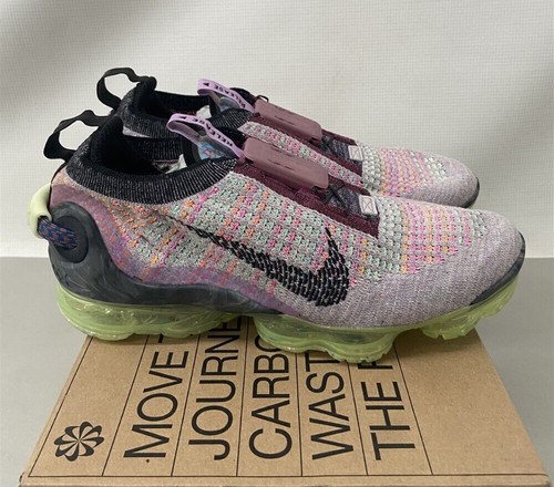 Nike W Air VaporMax 2020 FK Flyknit Violet Ash/Black-Sunset Pulse US Damen 7 - Bild 2 von 7