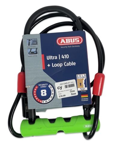 ABUS Ultra 410 + Loop Cable Bike Lock  - Picture 1 of 6
