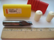 Sandvik 1P220-1588-XA Carbide Roughing 45° Chamfer End Mill 5/8" x 3/4" x 3" 2FL