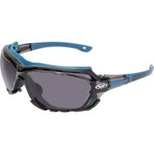 Global Vision Octane Foam Padded Safety Glasses Antifog Shatterproof Smoke Lens