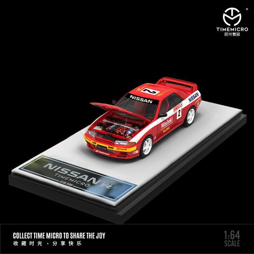 TIME MICRO 1:64 NISSAN GTR32 BATHURST 1991-1992 pressofuso - Foto 6 di 14