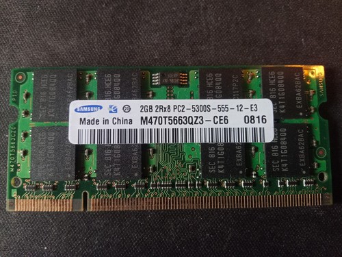 RAM 512MB 1GB 2GB DDR2 LAPTOP - Photo 8/8