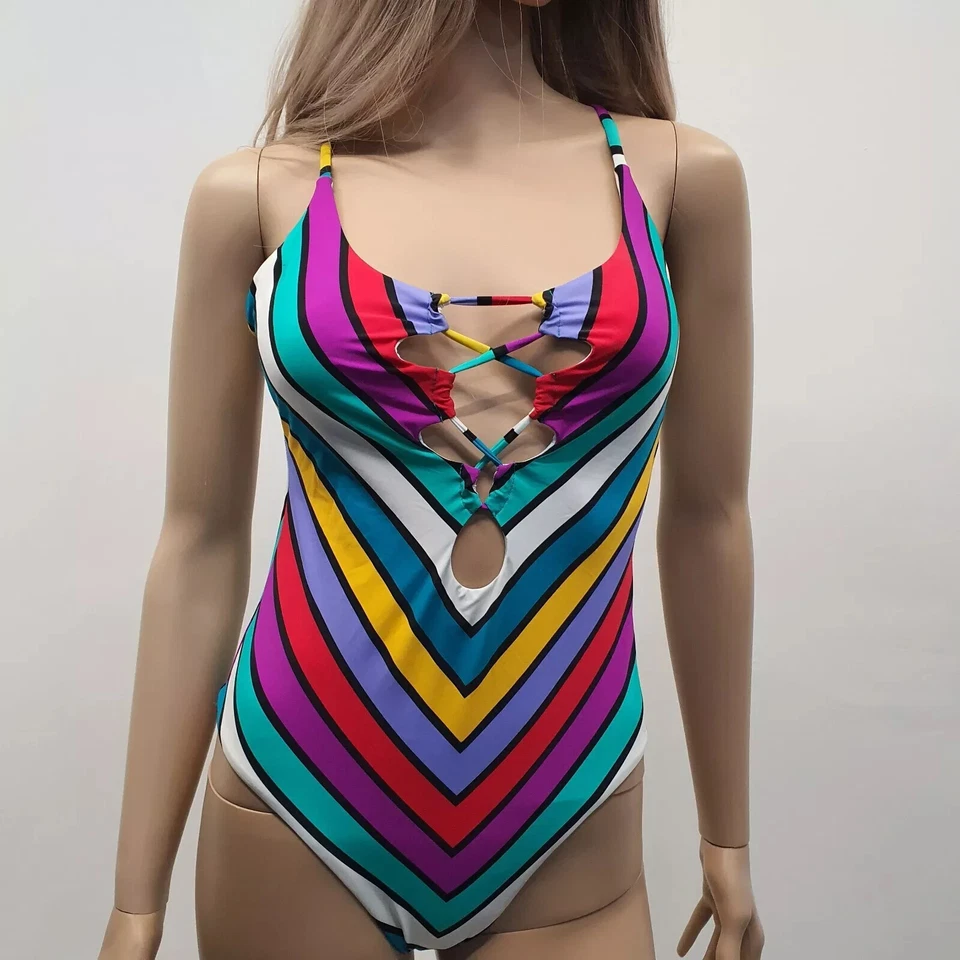 Red Carter 女式泳装比基尼连体裤 M 码中号 MSPR 165 美元 — 第 2/4 张图片