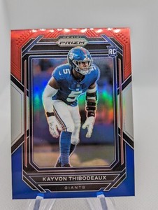 2022 Panini Prizm #370 Kayvon Thibodeaux Red/White/Blue Prizms, RC