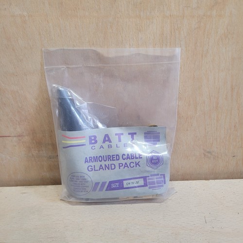 CW20 SWA GLANDS LSF ARMOURED CABLE GLANDS OUTDOOR 5 PACKS- 10 GLANDS. - Picture 5 of 5