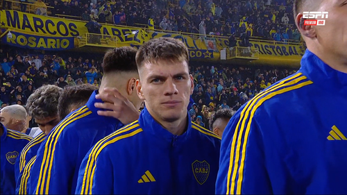 BOCA JUNIORS ANTHEM 2024 JACKET - ADIDAS OFFICIAL IT9629 - ASK SIZE AVAILABLE - Picture 4 of 6