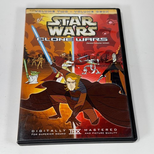 Star Wars Clone Wars: Volume One(1) & Two(2) DVDs Complete W/Inserts - Bild 11 von 18