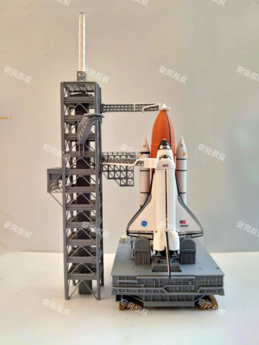 1/400 Space Shuttle Discovery Launcher Platform bemalt Modell Sammlung Geschenke - Bild 14 von 29