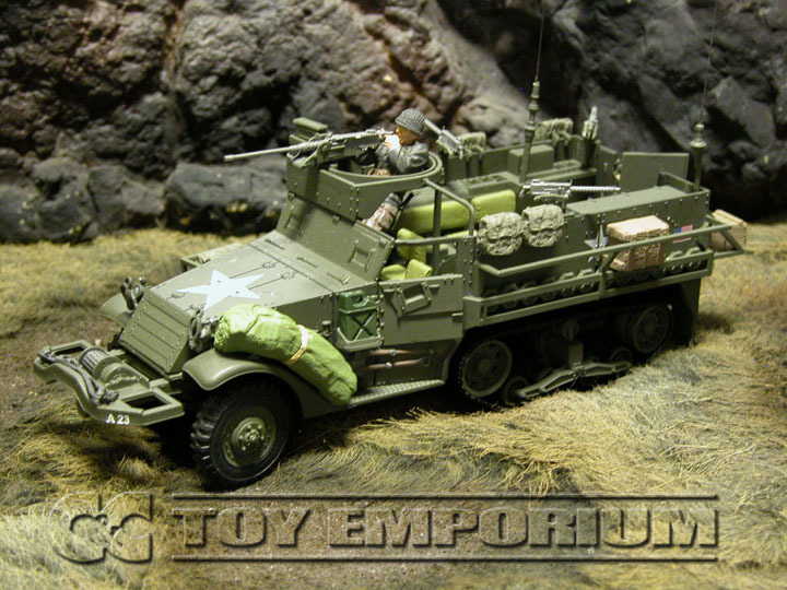 retirar Forces of valor-US M3A1 medio pista Normandía, 1944 retirar Forces of valor-US M3A1 medio pista Normandía, 1944