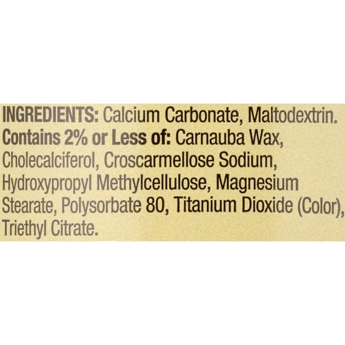 Spring Valley Calcium Supplement 600mg with Vitamin D3 20mcg Bone Health 250-CT - Picture 9 of 10