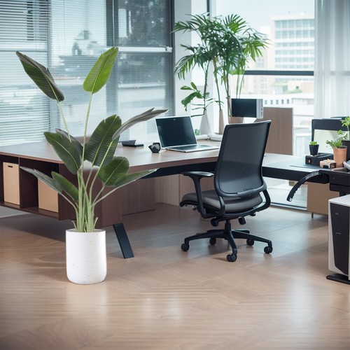 180CM Artificial Bird of Paradise Plant 6Ft Faux Palm Tree Plant for Home Office - Picture 3 of 11