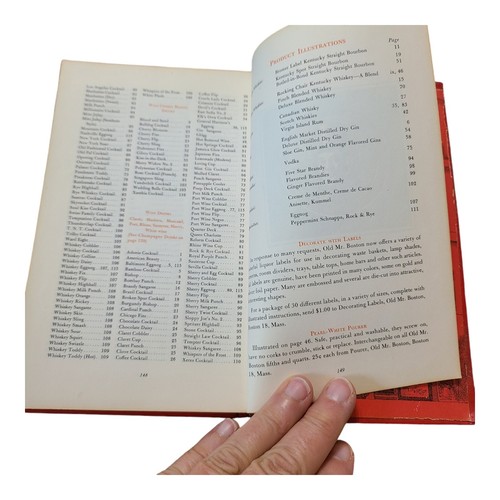 1966 Old Mr. Boston De Luxe Official Bartender's Guide HC 35th Printing - Imagen 9 de 19