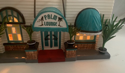 Department 56 Palm lounge Supper Club Snow Village, lighted 55046  - Bild 11 von 12