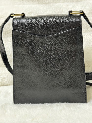 MARK CROSS Vintage Black Leather Crossbody Shoulder Bag EUC - Picture 7 of 21