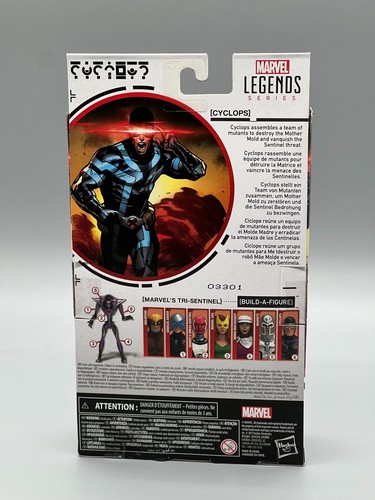 CYCLOPS 6" X-Men Marvel Legends Tri-Sentinel BAF wave House of X optic blast NEW - Picture 5 of 5