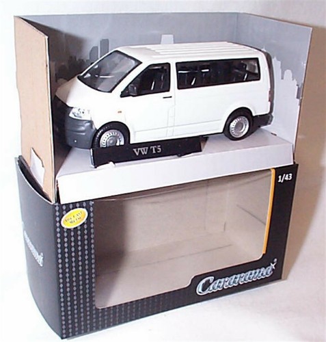 VW T5 Minibus bianco scala 1-43 nuovo con scatola - Foto 1 di 2