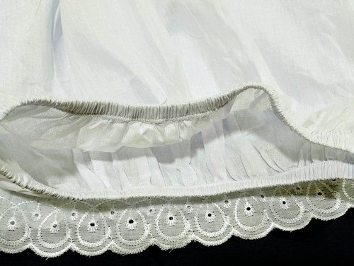 Women's 100% cotton Underskirt Halfslip Petticoat Lace trim Slit Skirt UK 6-18 - Picture 57 of 63