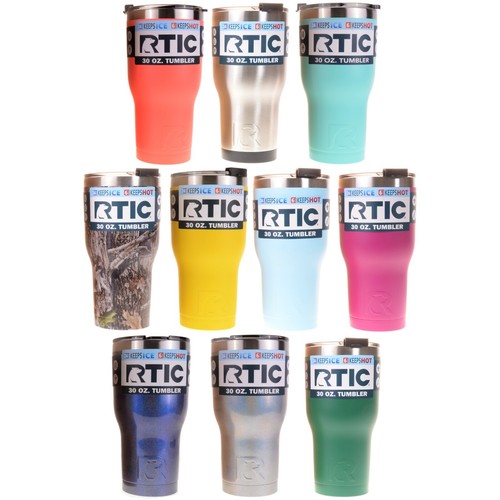 RTIC Drinkware 30oz Tumblers / Handles / Replacement Lids (QTY 1) - Picture 1 of 32