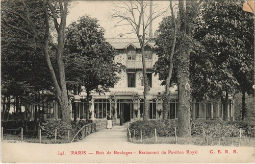 CPA PARIS 16e - Bois de Boulogne Restaurant du Pavillon Royal (142402) - Picture 1 of 2