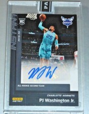 2019-20 2020 PANINI INSTANT ALL ROOKIE TEAM PJ WASHINGTON AUTO #D 1/1 RC SIGNED