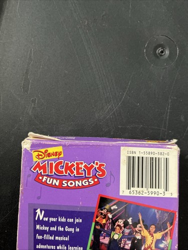 Sing Along Songs - Mickeys Fun Songs: Lets Go to the Circus (VHS, 1994) - Picture 3 of 5