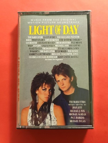Light Of Day Soundtrack Cassette SEALED Michael J Fox Joan Jett Bon Jovi - Picture 1 of 6