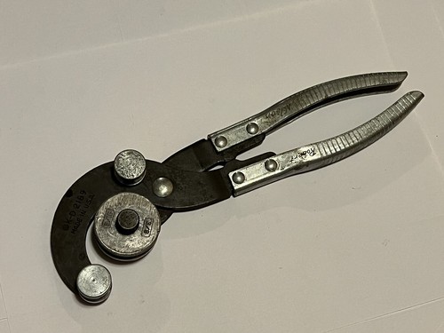 K-D KD Tools 2189 Hand Held Tubing Bending Bender Pliers Tool 5/16 - 3/8 USA