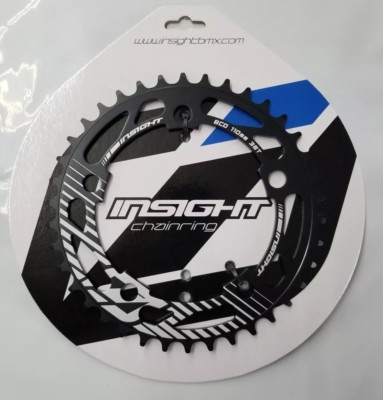 PHANTOM BICYCLE SPROCKET CHAINRING 37 BMX BMX PARTS 37t 5 BOLT Black