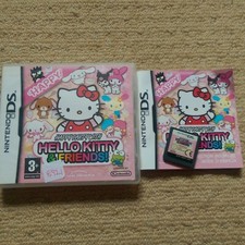 HAPPY PARTY WITH HELLO KITTY & FRIENDS - Rare Nintendo DS Game