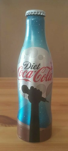 COCA COLA ALUMINIUM FLASCHE Alu RARE LIMITED EDITION 2011 ISRAEL 250 ml UNGEÖFFNET - Bild 1 von 4