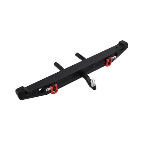 Parachoques trasero de metal con luz LED anillo en D para Axial SCX10 90046 t4 1/10 RC Cars - Imagen 3 de 11