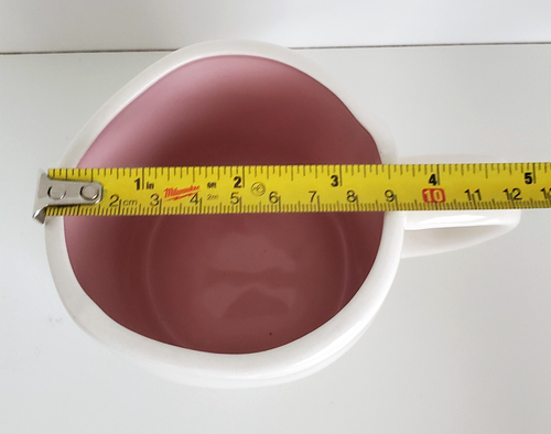 Rae Dunn Nana White Mug Cup Coffee Tea w/Pink Interior Grandma Mother Mom Mama - Bild 9 von 10